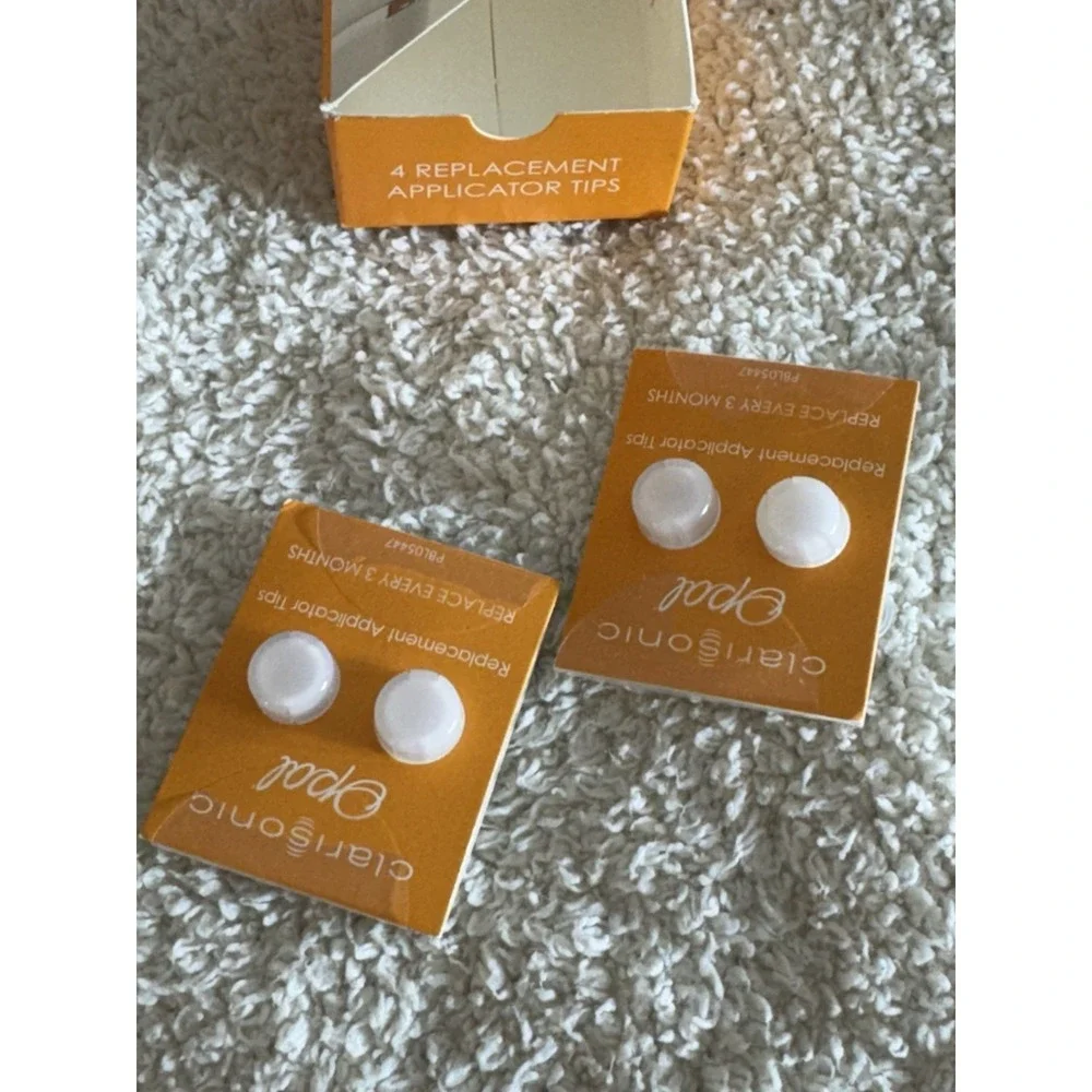 ClariSonic Opal Replacement Applicator Tips 4 Pack‎ RARE Discontinued New Sealed
